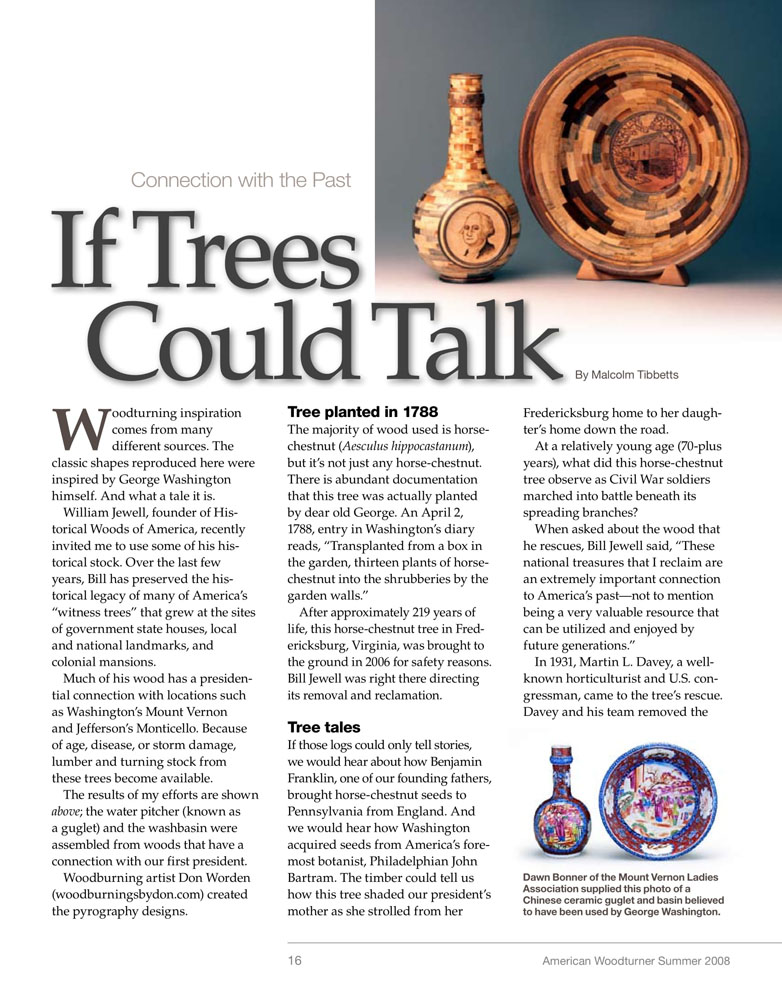 article about If Trees could Talk